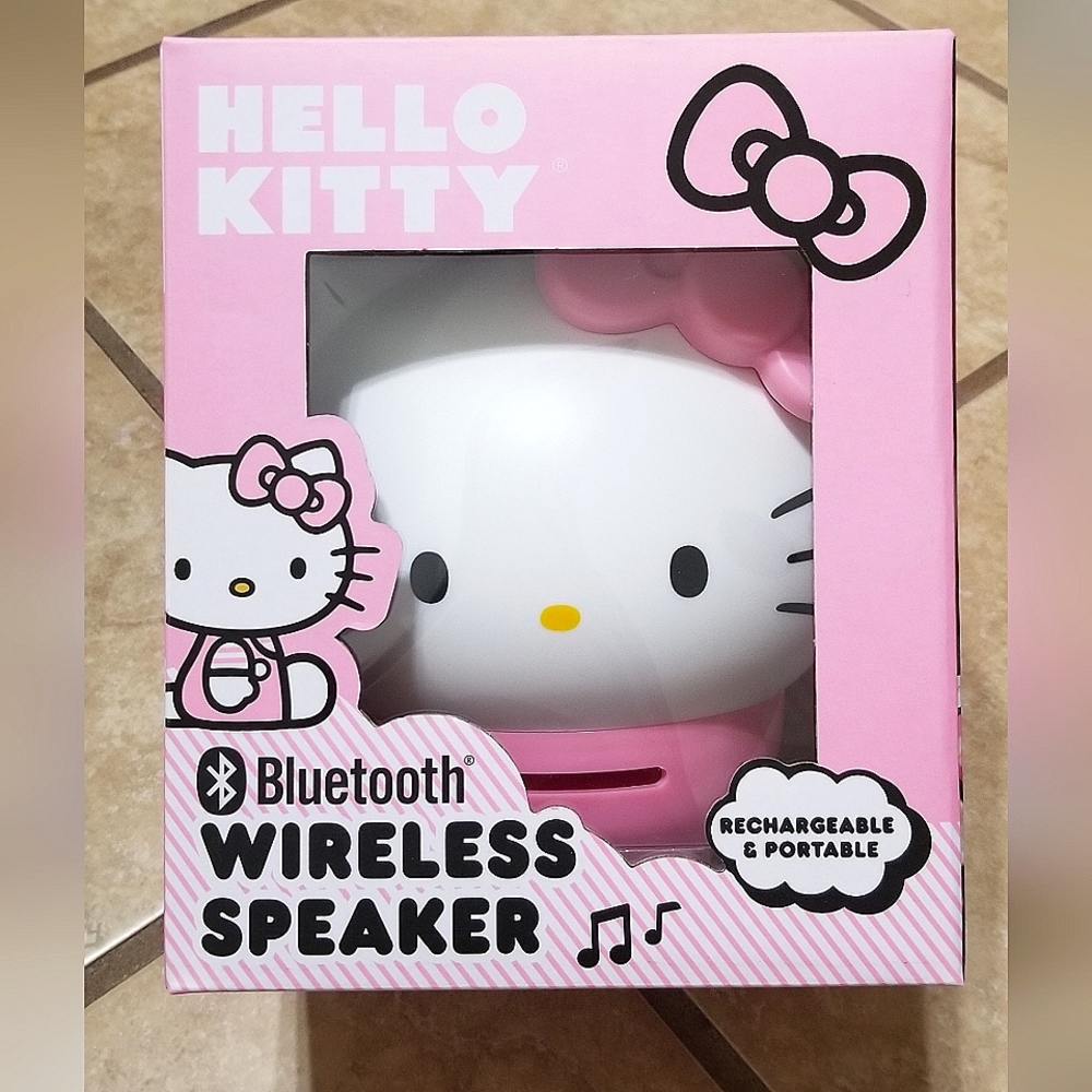 Sanrio Hello Kitty Bluetooth Wireless Speaker (Pink)